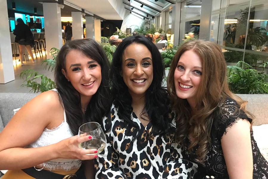 Chloe, Sejal and Tora