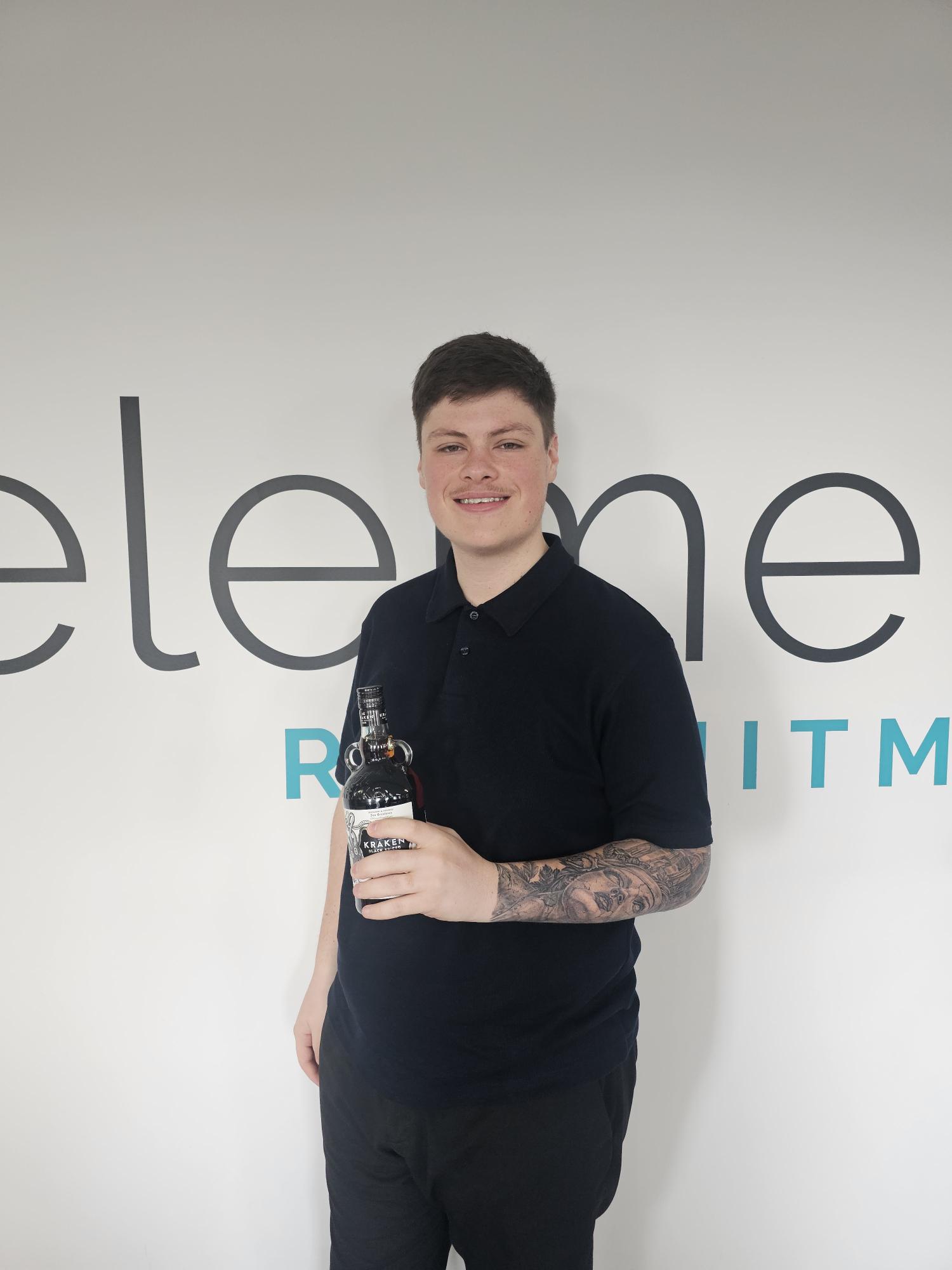 Drew's promotion to Senior Consultant!